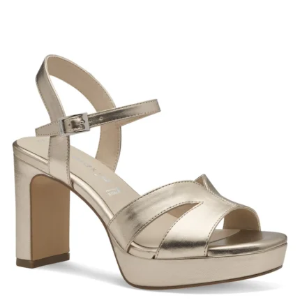 Tamaris 28349 Ladies Heels-Light Gold
